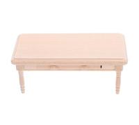 FIXOSHEE Scale Unfinished Wood Doll Furniture for Living Accessories DIY Painting and Collecting