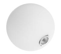 FIXOSHEE Shatterproof Plastic Globe Lampshade Milky White Light Globe Cover for Ceiling Lights Pendant Lighting and Wall Sconces Replacement Lamp Shade for Living and Bedroom