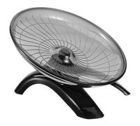 FIXOSHEE Silent Hamster Wheel with Stand for Small Pets Exercise for Hamsters Gerbils Guinea Pigs Chinchillas Quiet Running Wheel for Indoor Pet Activity and Boredom Relief