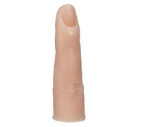 FIXOSHEE Silicone Nail Art Training Finger Model Realistic Flexible Fake Finger for Manicure Practice Reusable Practice Tool for Beginners and Salon Artists Skin Color