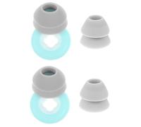 FIXOSHEE Silicone Noise Cancelling Ear Plugs Set Two Sizes Reusable Sound Blocking Earplugs for Sleeping Snoring and Hearing Protection at Concerts and Travel