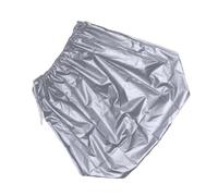 FIXOSHEE Silver Air Conditioner Cover Outdoor Conditioning Protector with Heat Reflective Polyester Fabric Weather Resistant Sunscreen for External Ac Unit