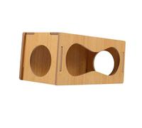 FIXOSHEE Small Animal Hide House Cozy Hamster Hideaway for Relaxation Easy to Clean Durable Design for Guinea Pigs Small Pets Tunnel with Two Passages