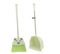 FIXOSHEE Small Broom and Dustpan Set for Pet Mini Sweeping Tools Cute Design Role Play for Indoor Outdoor Cleaning Fun and Responsibility Development