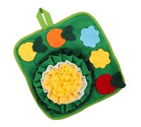 FIXOSHEE Soft Snuffle Mat for Small Pets Slow Feeder Training Pad for Hamsters Rabbits Birds Interactive Foraging Stimulating Natural Sniffing Instincts Cozy and Durable Pet Sniffing Mat