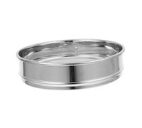 FIXOSHEE Stainless Steel Mesh Sieve Pan Fine Screen Flour Sifting Soil Screening Lab Test Sifter Easy-clean for Baking Cooking Industrial Research