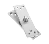 FIXOSHEE Stainless Steel Rotating Pivot Door Hinge for Cabinets Wardrobes Bookshelves Concealed Hidden Hardware with Smooth Full Rotation and User- -Down Installation