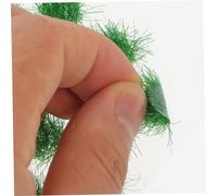 FIXOSHEE Static Grass Tuft for Railroad Modelling Deep Green Simulation Landscape Decor DIY Fake Grass Clusters for Sand Table Micro Landscape and Soldier Scene Decoration