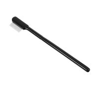 FIXOSHEE Steel Needle Eyebrow Comb and Eyelash Brush with Long Black Handle Single-sided Mascara Grooming Tool for Natural Lash Separation and Smooth Brow Styling Ergonomic Design for