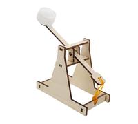 FIXOSHEE Stem Catapult Building Kit Wood Puzzle DIY Craft Educational Medieval Siege Engineering Project for Enhancing Problem Solving and Creativity