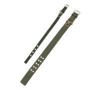 FIXOSHEE Sturdy Thickened Canvas Sheep Collars 2-Pack Adjustable Livestock Traction Neck Straps for Safe Pasture Management
