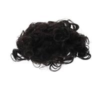 FIXOSHEE Synthetic Curly Hair Bun Maker with Elastic Band Messy Ponytail Extension for Women High-temperature Fiber Hairpiece Wear Volume Enhancer for Weddings Parties Office and Daily Use