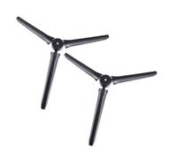 FIXOSHEE Tabletop Tripod and Foldable Phone Tripod for Broadcast Use, 2pcs Stable Desktop Stand Compatible with Phone Fill Light, Portable Foldable Design for Streaming and Photography