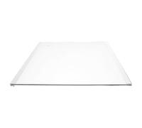 FIXOSHEE Tempered Glass Fridge Shelf Divider 12X12 Inch Sturdy Storage Board for Refrigerator Replacement Parts Easy Install for Organized Food in Home Kitchen