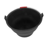 FIXOSHEE Thickened Cement Pail with Handle for Construction and Gardening Solid Storage Bucket for Mud Plaster and Building Materials Portable Small with Reinforced Design