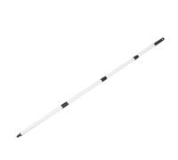 FIXOSHEE Thread Mop Handle Replacement Rod 25Mm Sprayed Iron Multi-Section Screw Thread Mop Stick Extension for Commercial Broom Accessories Heavy Duty Metal Pole