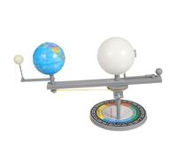 FIXOSHEE Three-sphere Astronomy Educational Instrument Sun Moon Earth Model for Science Learning Interactive Solar System Project Teaching Tool for Students and Enthusiasts