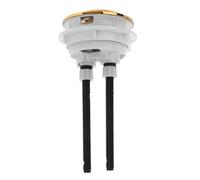 FIXOSHEE Toilet Flush Button Double Push Replacement for Water Tank Smooth Surface Easy Installation Flush Tank Button Suitable for Standard Toilets Reliable and Simple Random