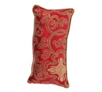 FIXOSHEE Traditional Chinese Medicine Pulse Diagnosis Pillow Hand Rest Pillow Wrist Support Chinese Medicine Pulse Tool Manicure Hand Rest Cushion Red Silk Cloth