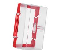 FIXOSHEE Transparent Emergency Stop Button Cover Plastic Switch Protection Box for Electrical Equipment Easy Installation Rapid Power Shutdown Safety Protector