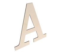 FIXOSHEE Unfinished Wood Alphabet for DIY Crafts Wall Decor Rustic Letters for Nursery Room Home Decoration Natural Wood Quality for Painting Personalization