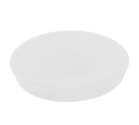 FIXOSHEE Ventilation Ducting Decorative Cover 80mm Spring-loaded White Plastic Pipe End Cap for Air Vent Hole, Exhaust and Supply Ducts, Suitable for Home and Kitchen Ventilation Systems