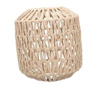 FIXOSHEE Vintage Chinese Style String Woven Lampshade Ceiling Light Cover for Dining Kitchen Bedroom Lightweight Home Lampshade with Artistic Weave Easy to Install and Eye Friendly Light