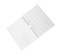 FIXOSHEE Wall Calendar Spiral Bound Yearly Planner with Ample Writing Space for Family Holidays and Office Organization Monthly Planning Calendar for Busy Lifestyles and Daily Scheduling