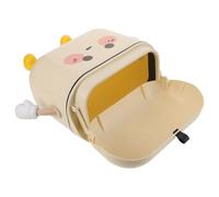 FIXOSHEE Wall Mounted Kitchen Trash Can with Lid for Narrow Spaces Plastic Hanging Rubbish Bin for Cabinet Doors Odor-sealing Compost Bin for Bathroom Office Rv Space-saving Waste Sorting