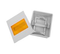 FIXOSHEE Way Weatherproof Electrical Distribution Box with Transparent Window for Indoor Circuit Breaker Monitoring Cover Power Enclosure Wall-mounted Din Rail