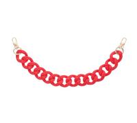 FIXOSHEE Women Bag Chain Replacement Purse Strap Adjustable Purse Chain for Clutches Handles Red