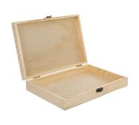 FIXOSHEE Wood Humidor Case with Humidifier and Tray for Travel and Cigar Storage