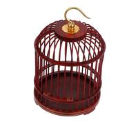 FIXOSHEE Wooden Bird Cage Small Pet Cage Decorative Birdcage for outside Bird Nest Decoration Hanging Design