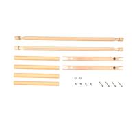 FIXOSHEE Wooden Embroidery Stand Cross Stitch Holder Practical Craft Frame for Bead Embroidery Quilting Crewel Needlework Art Supplies