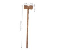 FIXOSHEE Wooden Judge's Hammer Multipurpose Gavel for Auction and Roleplaying Courtroom Lawyer Hammer for Creative Play and Elegant Home Office Decor