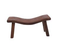 FIXOSHEE Wooden Neck Massage Pillow for Sauna Room Ergonomic Cervical with Breathable Cooling Wood Portable Curved Pillow for Nap and Spinal Pressure Relief at Home