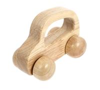 FIXOSHEE Wooden Push Car with Inertia Function Safe Matte Food-grade Varnish Smooth Edges for Sensory Development and Hand Strength Exercise Vehicle for Boys