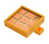 FIXOSHEE Wooden Toe Board Game for Interactive Chess for Boys and Portable Educational Game Enhancing Strategic Thinking and Problem-solving Skills Birthday Idea