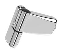 Fixrello Chrome Flag Hinge for uPVC Door - Left and Right Handed With 4 Variable Bushes and Optional Packer - 100mm Heavy Duty x 1