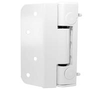 FixRello Composite Door Hinge White | 1 x 3D Adjustable Butt Rebate Door Hinge | Hinge and Body Included | Up to 100kg Load Capacity in 3 Hinges (White)