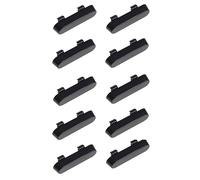 fiXte 10 x Window Drainage Cover Caps Weep Hole Covers for UPVC Windows RAL 7016 Anthracite