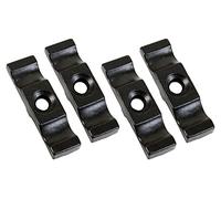fiXte Antique Black Turn Button Thumb Catch Latch for Gates, Sheds, Doors, Rabbit Hutches and Cages etc (Pack of 4)