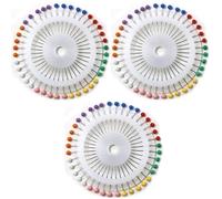 fiXte Berry Straightn Pins for Dress Making, Sewing, Jewllery Components, Quilting, Crafts, Flower Decoration 38mm (120 Pins)