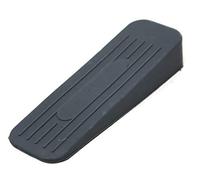 fiXte Deluxe Heavy Duty Non-Slip Rubber Door Wedge Stopper (1, Dark Grey)