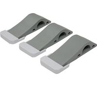 fiXte Door Wedge Light Grey Flexible Premium Rubber Heavy Duty with Wall Holder (3)