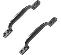 fiXte Hotbed D Handle, 150 mm (6 inch) - Black Japanned (Pack of 2)
