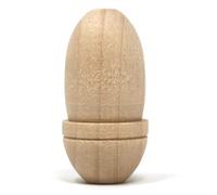 fiXte Large Wooden Wood Acorn Cord Pull Curtain Roman Blind Light Bathroom Kitchen Fan (1)