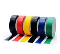 fiXte® Multi Coloured Electrical Tape 6 Pcs - 19 mm x 8 m Vinyl PVC Insulation Tape Electrical, Strong Adhesive, Waterproof Electric Tape for Masking, Insulating and Repairing Broken Wires