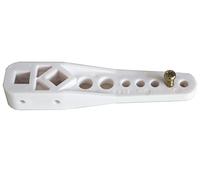 fiXte Plastic WC Toilet Cistern Lever Arm Multi Adjustable Replacement Flush in White