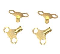 fiXte Radiator Plumbing Bleed Bleeding Key Keys Solid Brass Vent Venting Air Valve (Pack of 4)